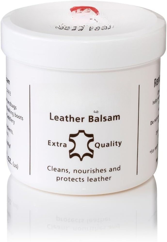 Leather Balm, Protector & Restorer. (6.7 fl oz + application sponge)
