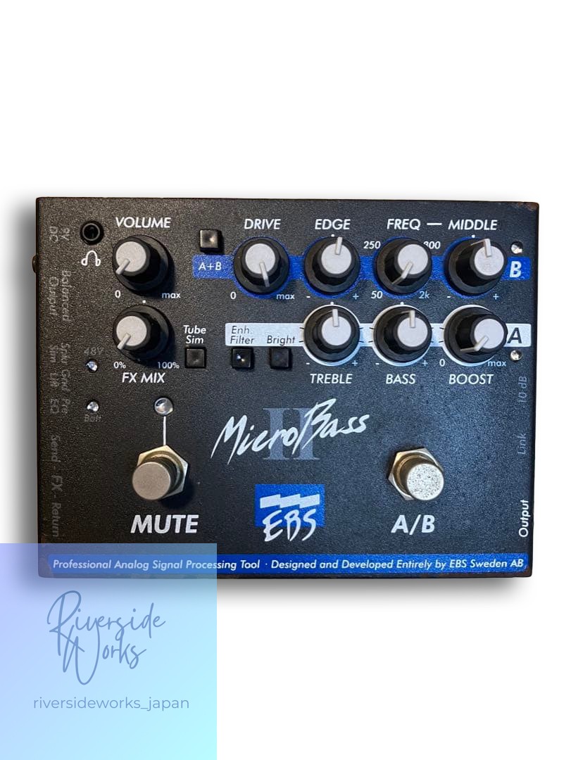 EBS MicroBass2 Bass Effects Pedal