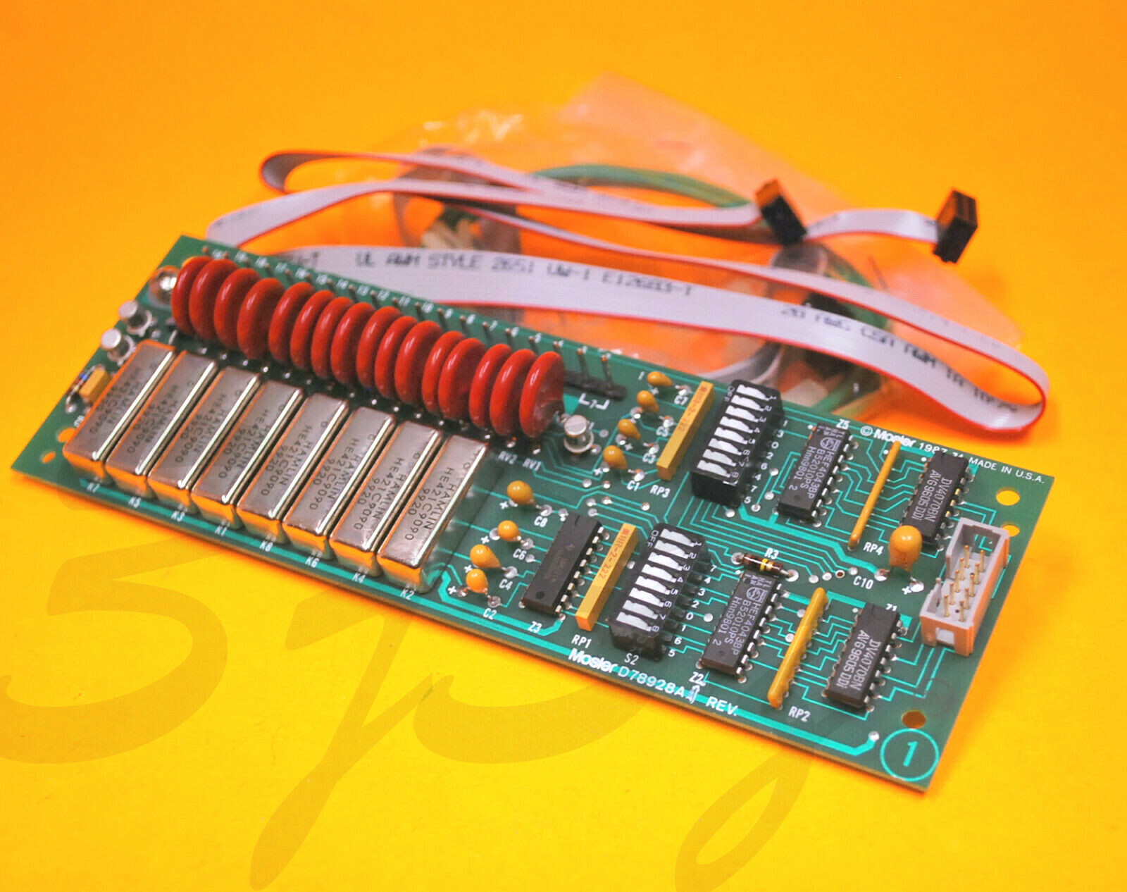 Mosler PMI 789280AA PCBA Relay Interface