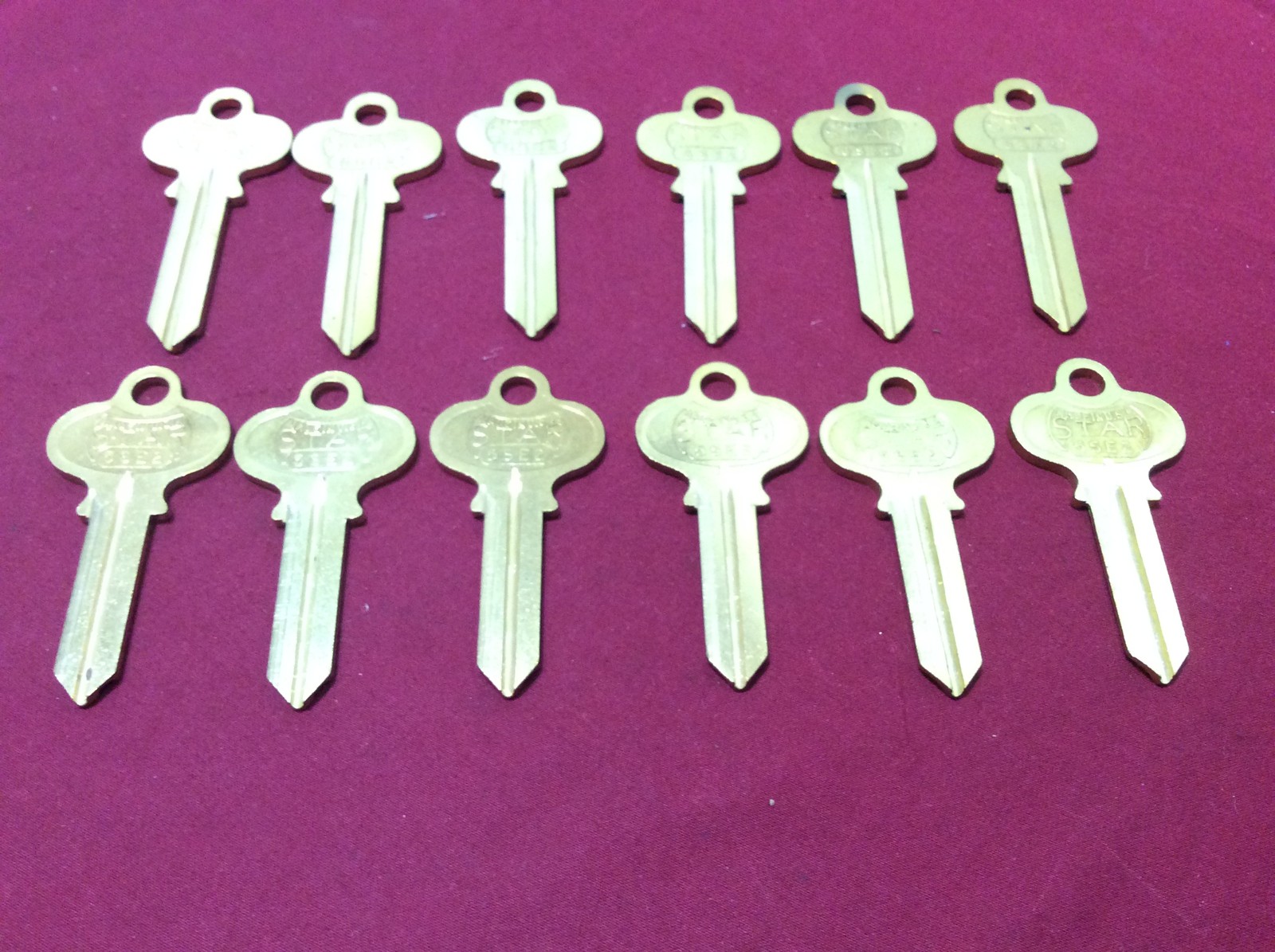 Segal by Star SE2 5 pin & 6 pin Key Blanks, Set of 12