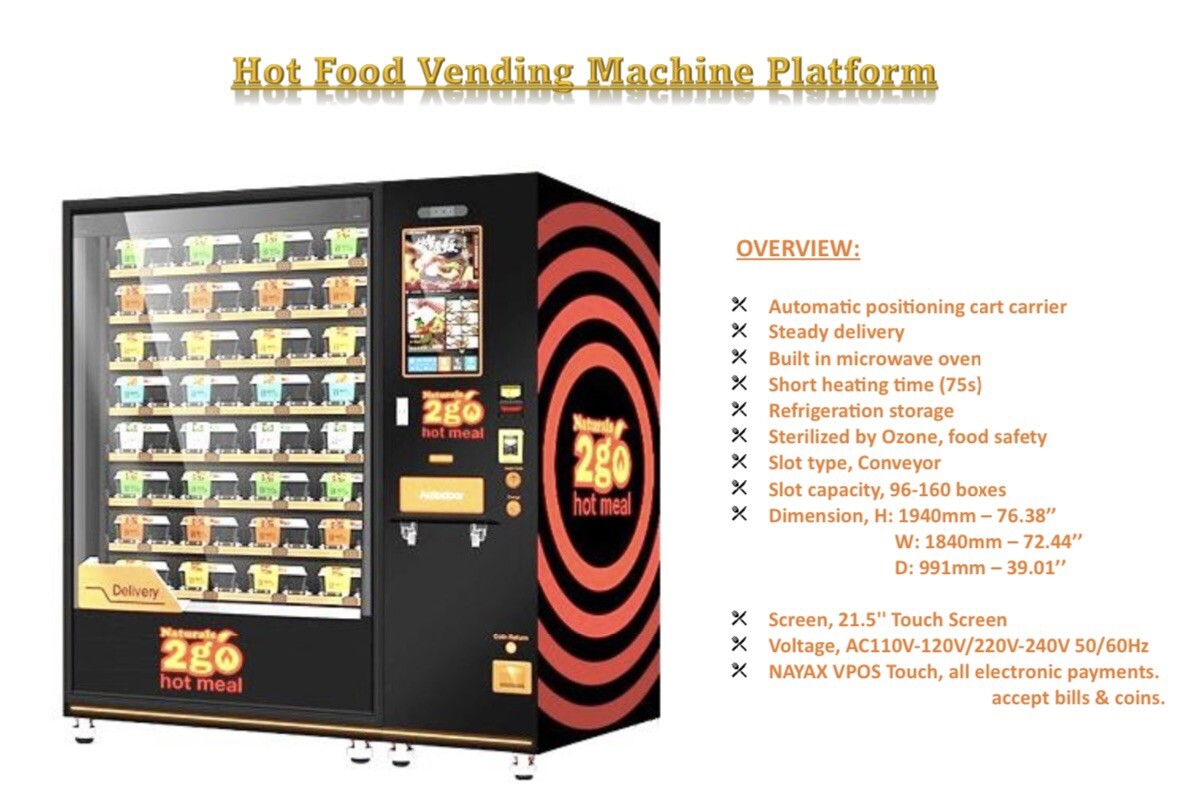 Hot Food Vending Machine