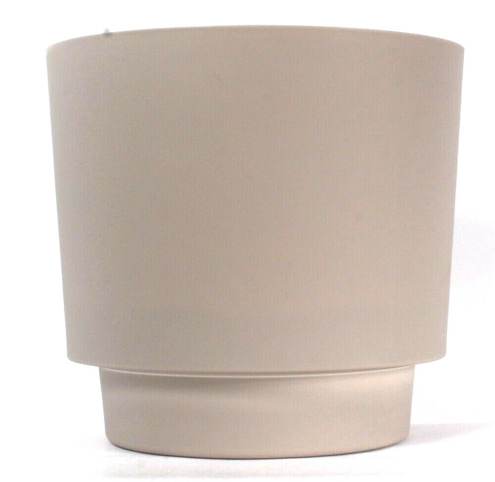 Bloem Hopson Classic Pebble Stone Cylindrical Planter & Metal Stand