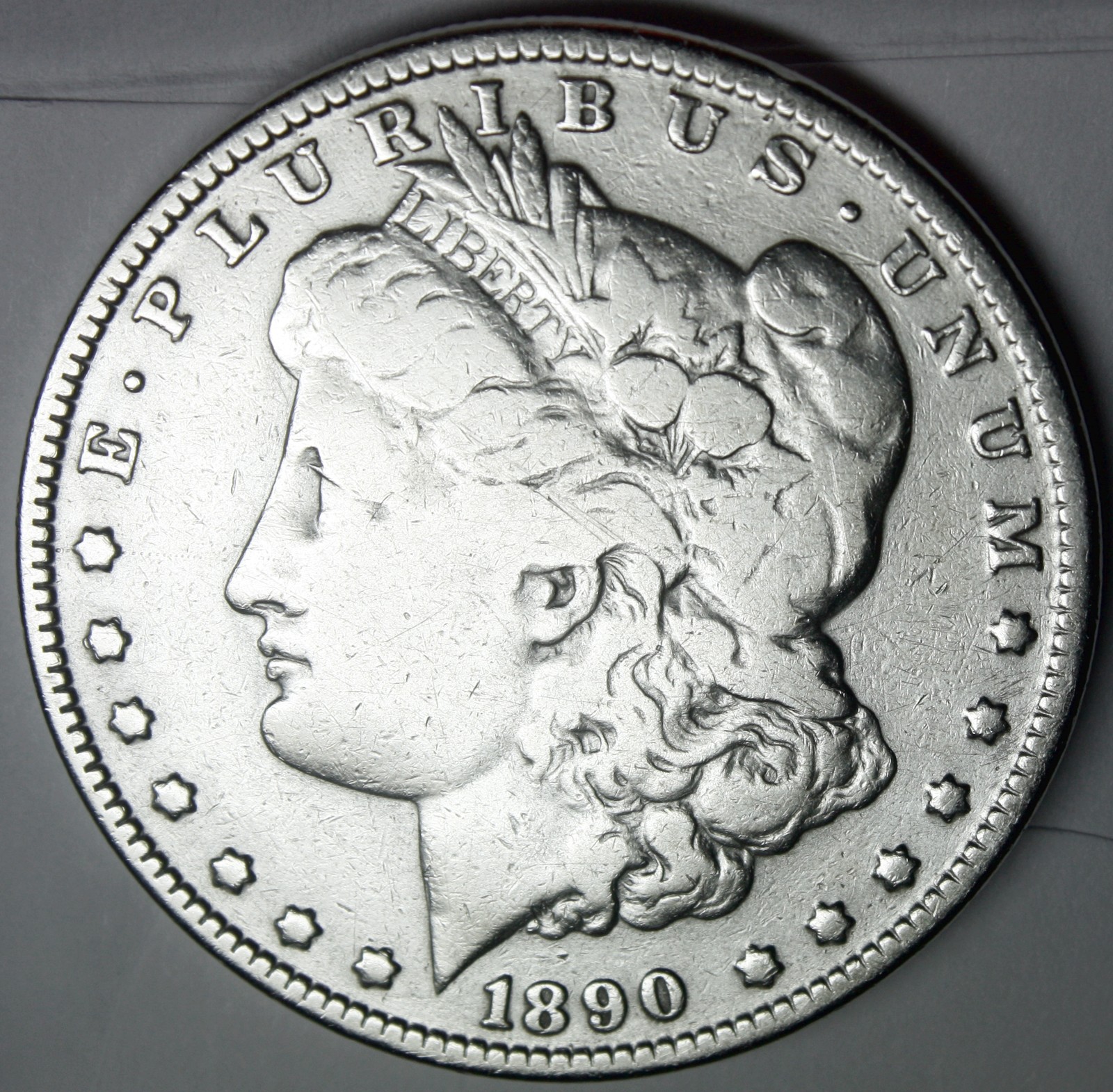 1890-o Morgan Silver Dollar Better Grade   (Inventory A)