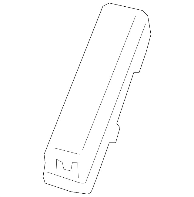 Genuine Nissan Fuse Box Cover 24382-5SK0C