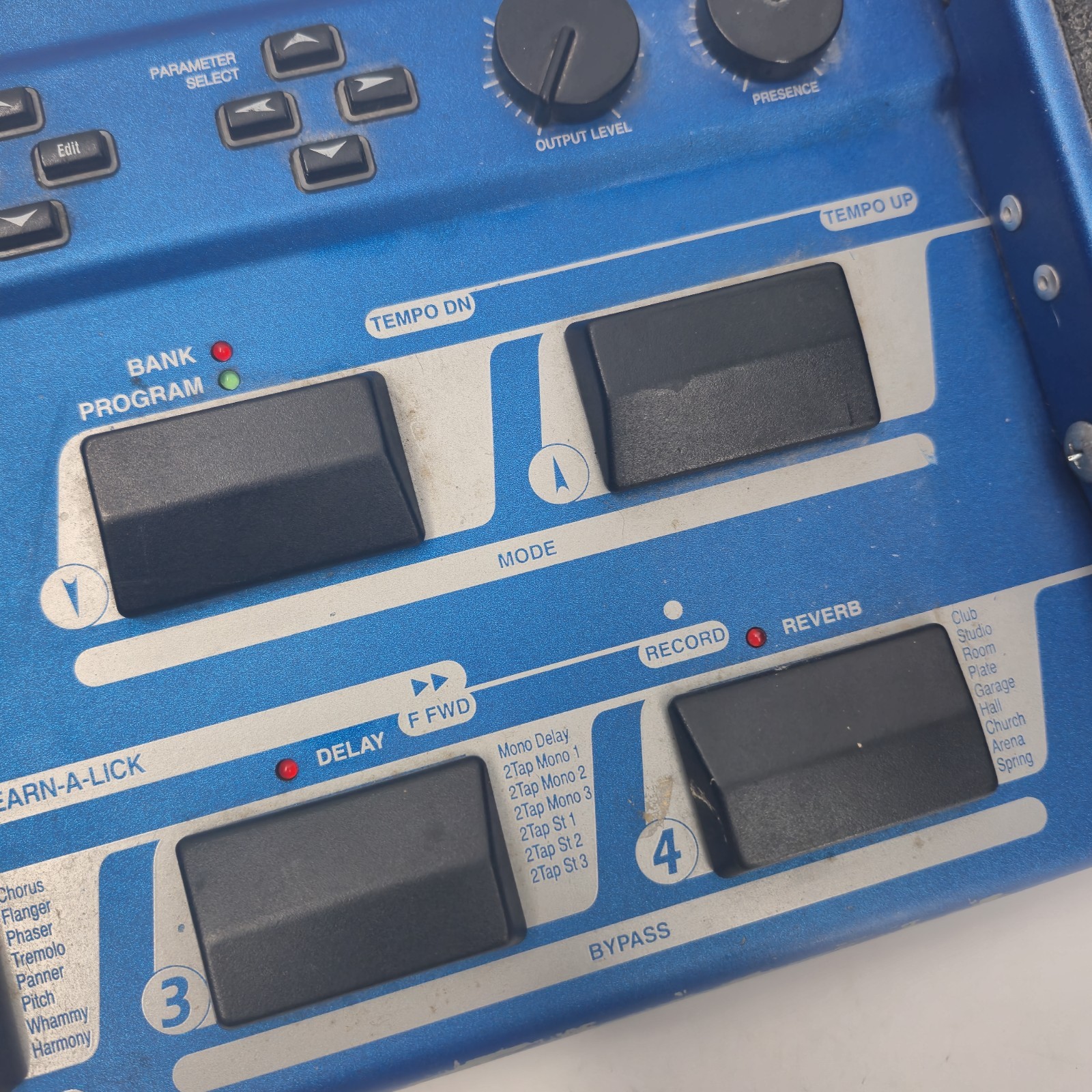 Digitech RP7 Valve Tube Preamp Multi-Effects Processor Untested Parts Repair