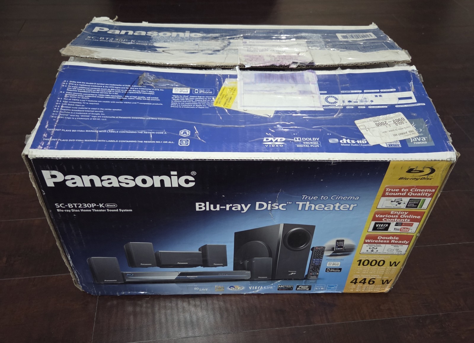 Panasonic SA-BT230 *Sub *5 Speakers And Bass (No Player) Speakers Only