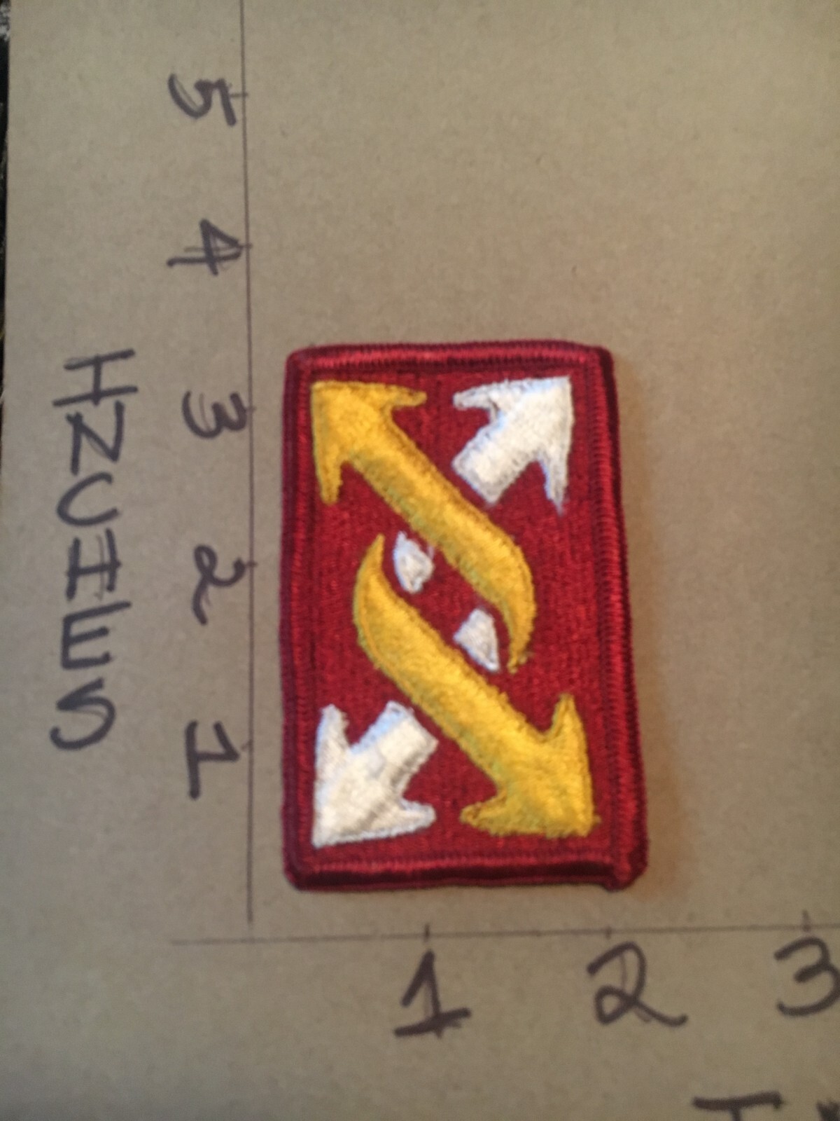US Army 143rd Transportation Brigade m/e patch 5/19/25