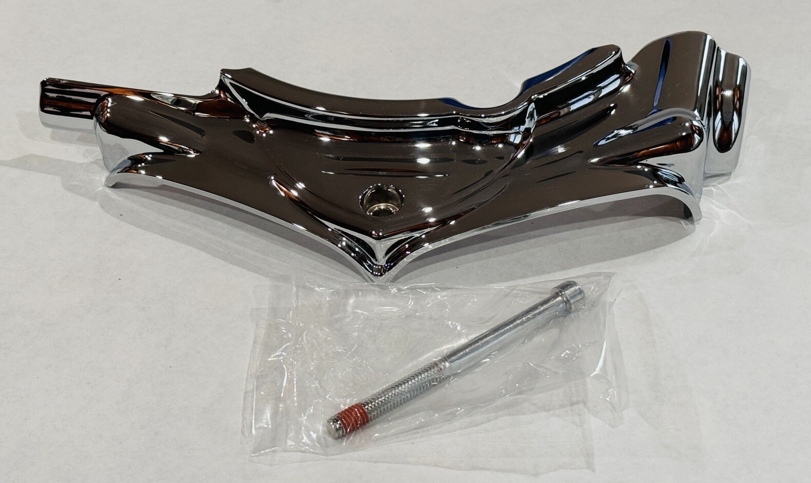 Kuryakyn 8392 Chrome Cylinder Base Cover For Select Harley Models