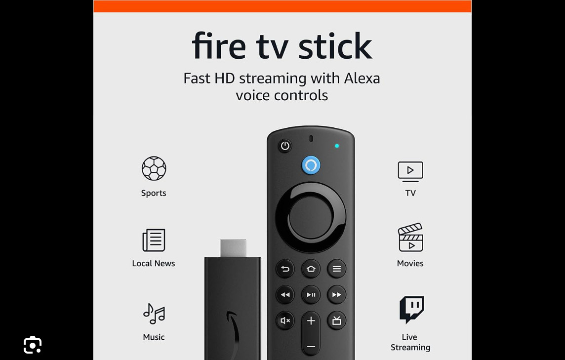 NEW Amazon Fire TV Stick Lite HD TV with Alexa Voice Control Remote