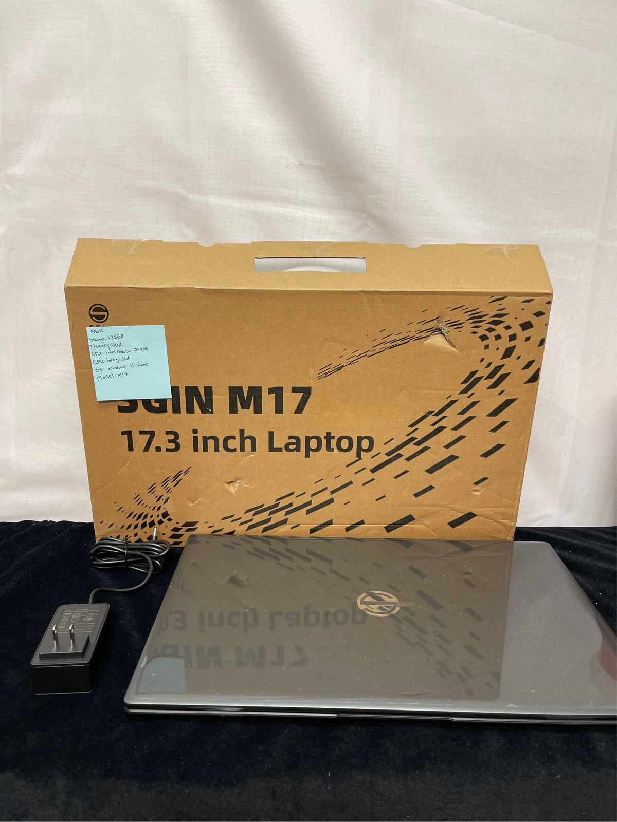 SGIN 17 Inch Laptops Computer, Laptop 1920 * 1080 IPS Display, Intel Celeron Qua