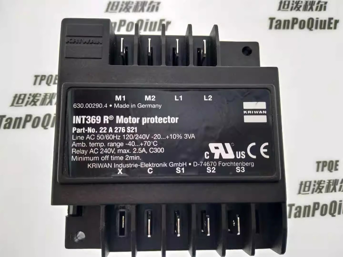 1pcs KRIWAN Protection Module INT369 R Motor Protector INT369 R 22A 276 S21