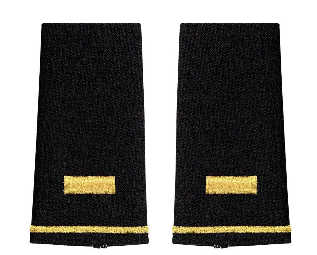 US Army 2nd Lieutenant Shoulder Mark Epaulet Large/Male (pair)