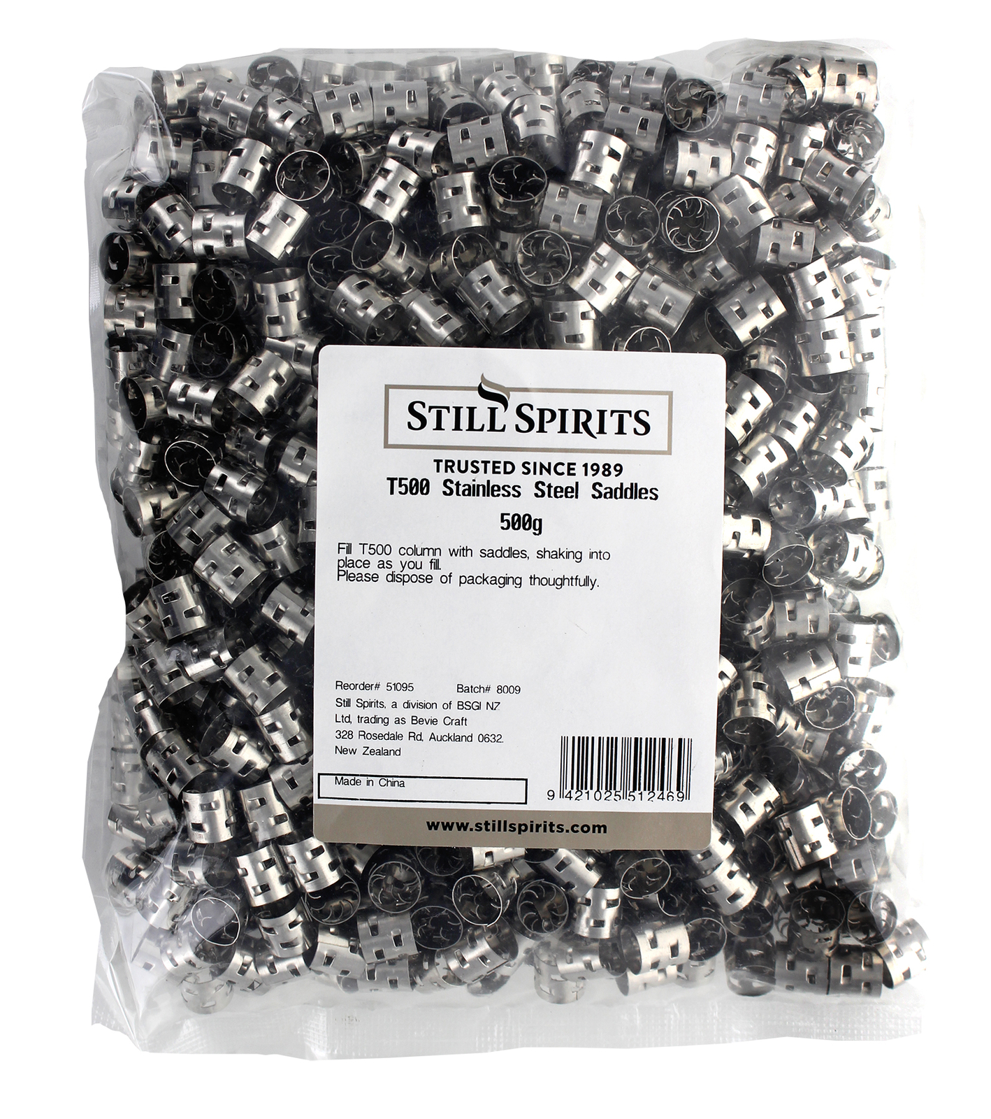 Still Spirits Stainless Saddles