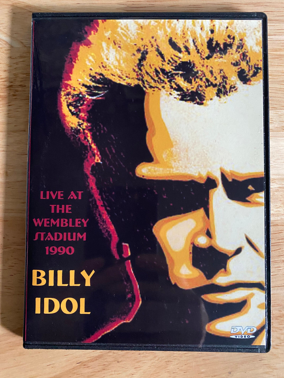 Billy Idol - Live at The Wembley Stadium 1990 DVD Steve Stevens