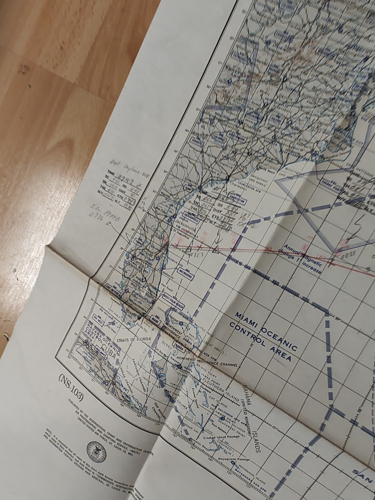 USAF SPECIAL NAVIGATION CHART