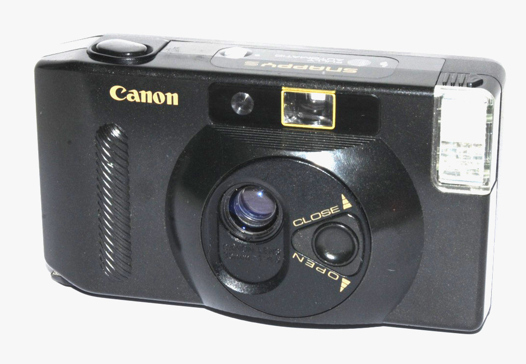 Canon Snappy S 35mm Film Camera Point & Shoot Fully Automatic -BATTERY TESTED-