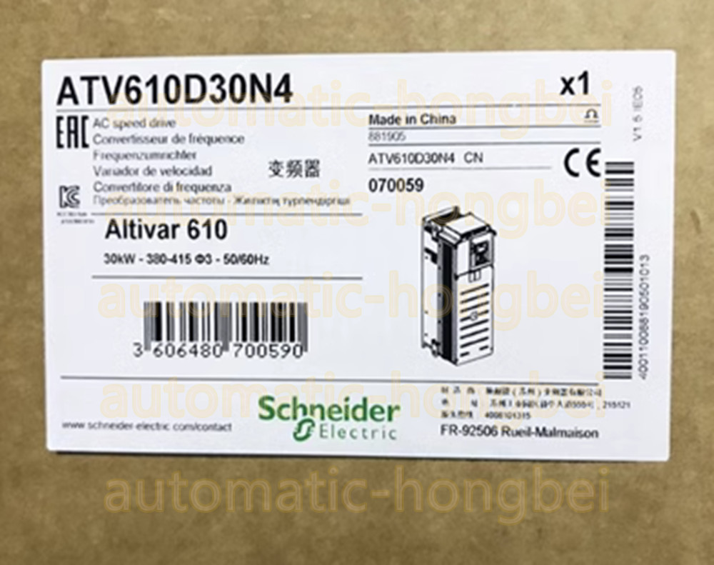 SCHNEIDER ATV610D30N4 Inverter Drive New In box Spot Goods Expedited