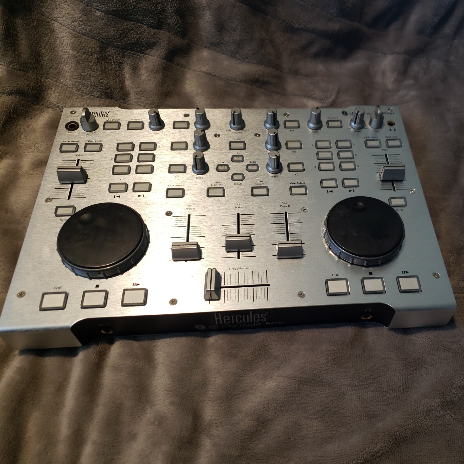 Hercules DJ Console RMX DJ MIX Controller with 4-in / 4-out Audio Interface @AR