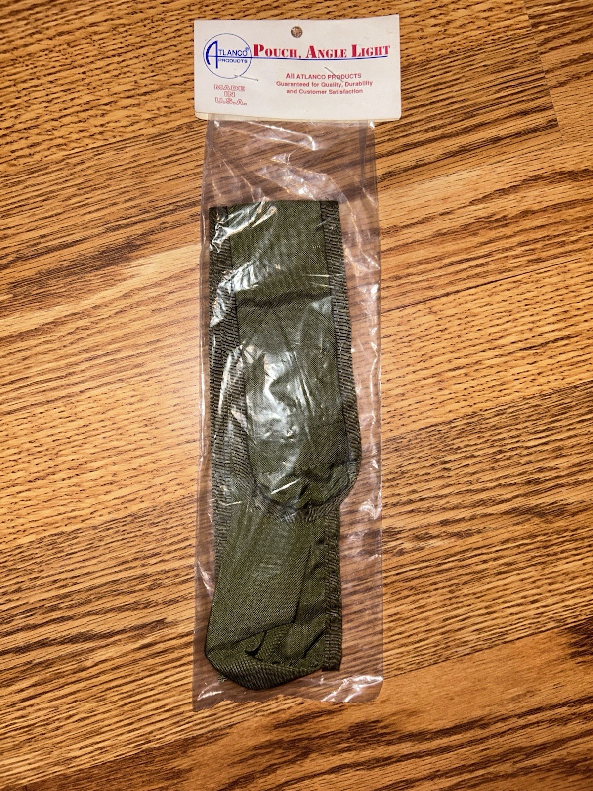 Atlanco US Made OD Green Angle Head Flashlight / Tourniquet Pouch ALICE New NIB
