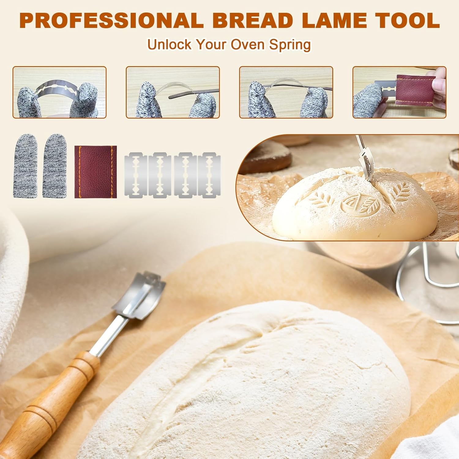 Sourdough Starter Kit Bread Baking Supplies Beginner Gift Set