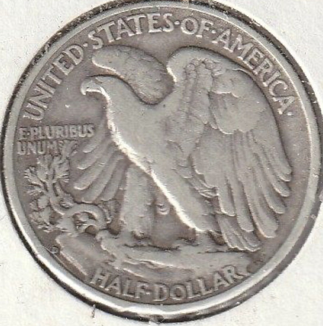1937 d walking liberty half dollar