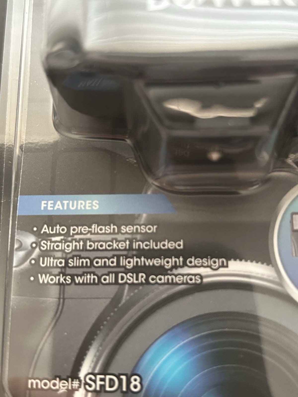 Bower Digital Professional Slave Flash Model SFD 18 brand new