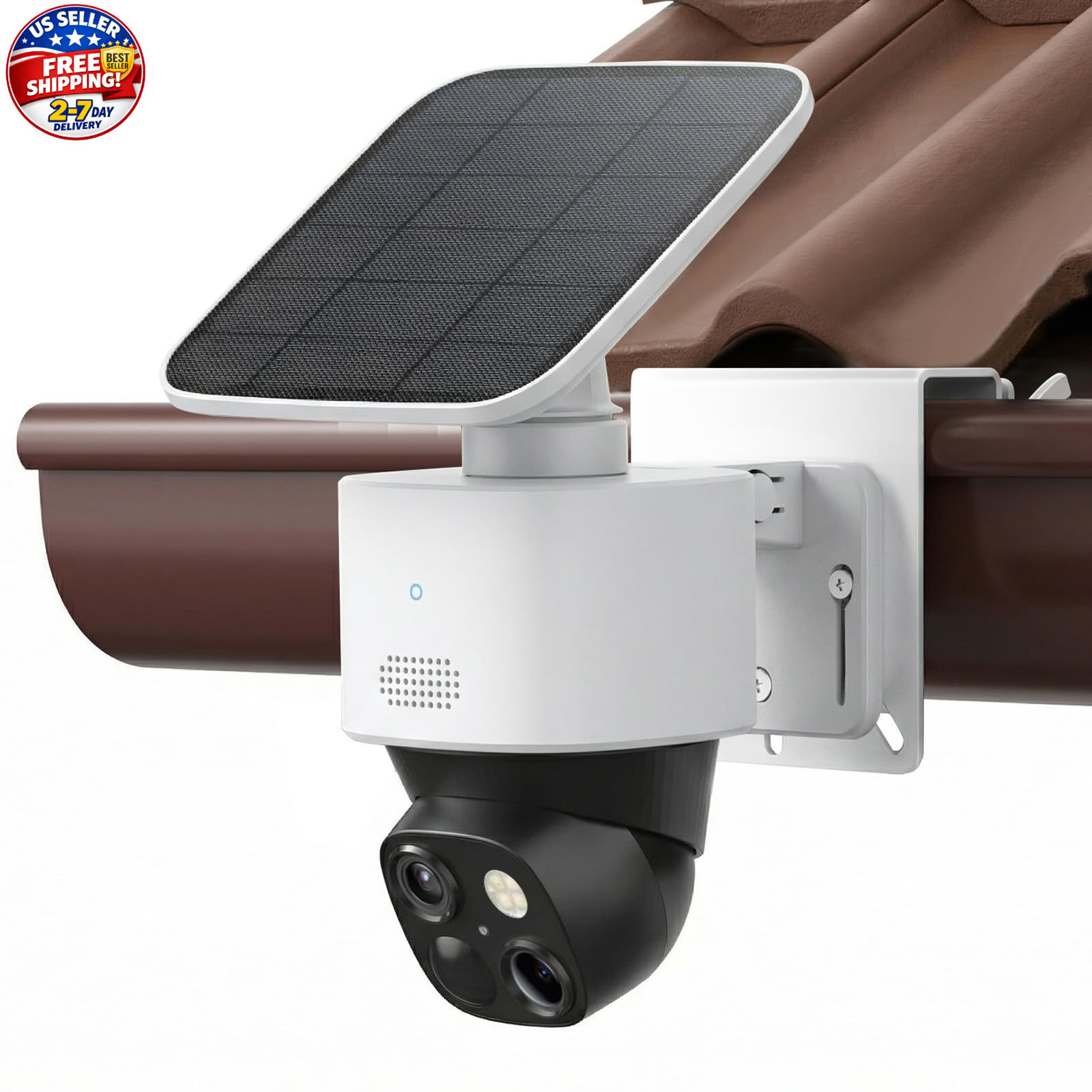 Gutter Mount Bracket Compatible with eufy Security SoloCam S340/E30/E42, eufy Se