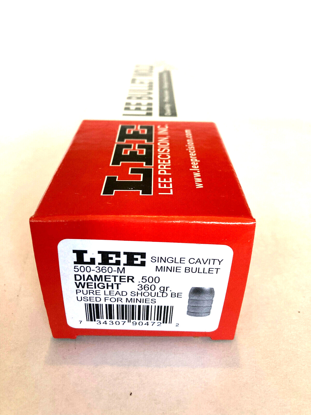 Lee 90472 1-Cavity Minie Ball Bullet Mold (500 Diameter) 360 Grain