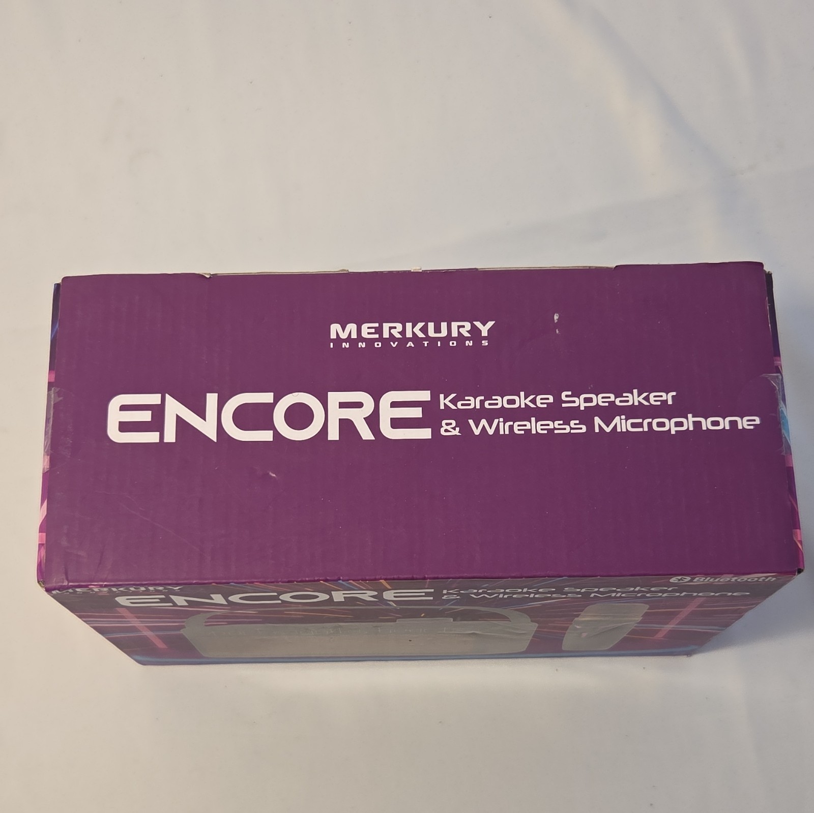 Merkury Innovations Encore Bluetooth Karaoke Speaker w/ Wireless Mic