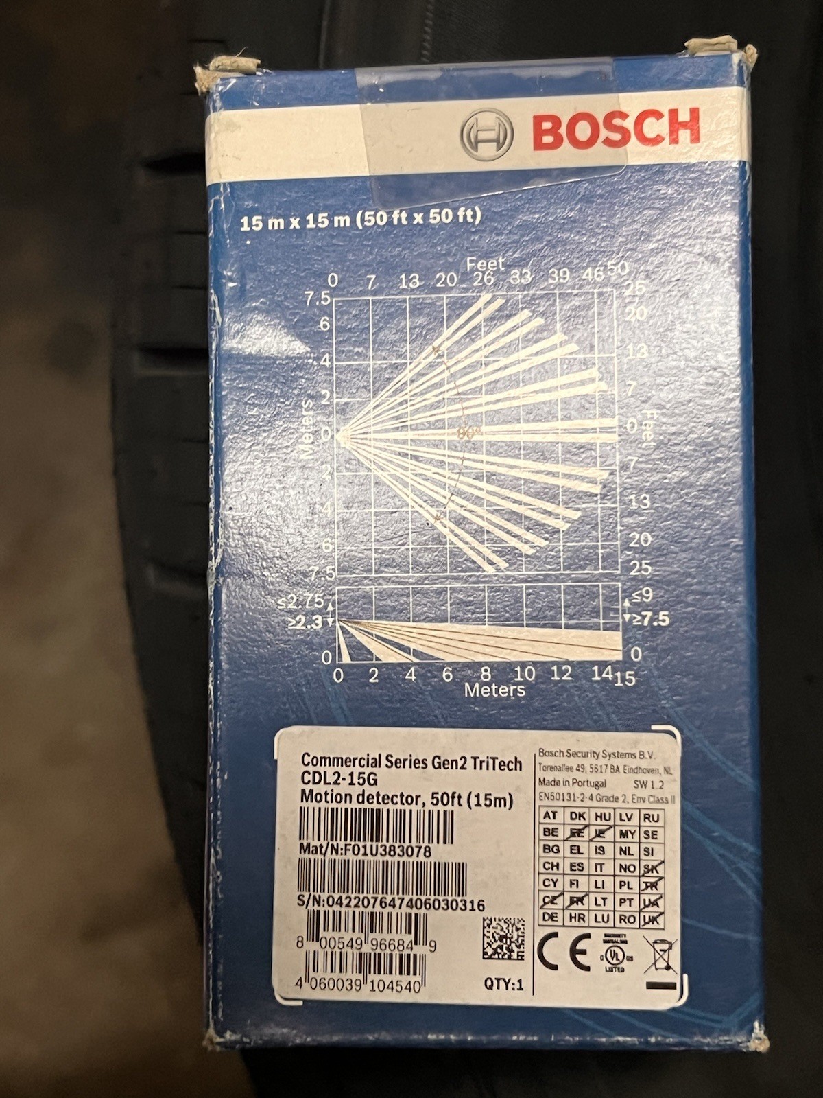 Bosch motion Detector CDL2-15