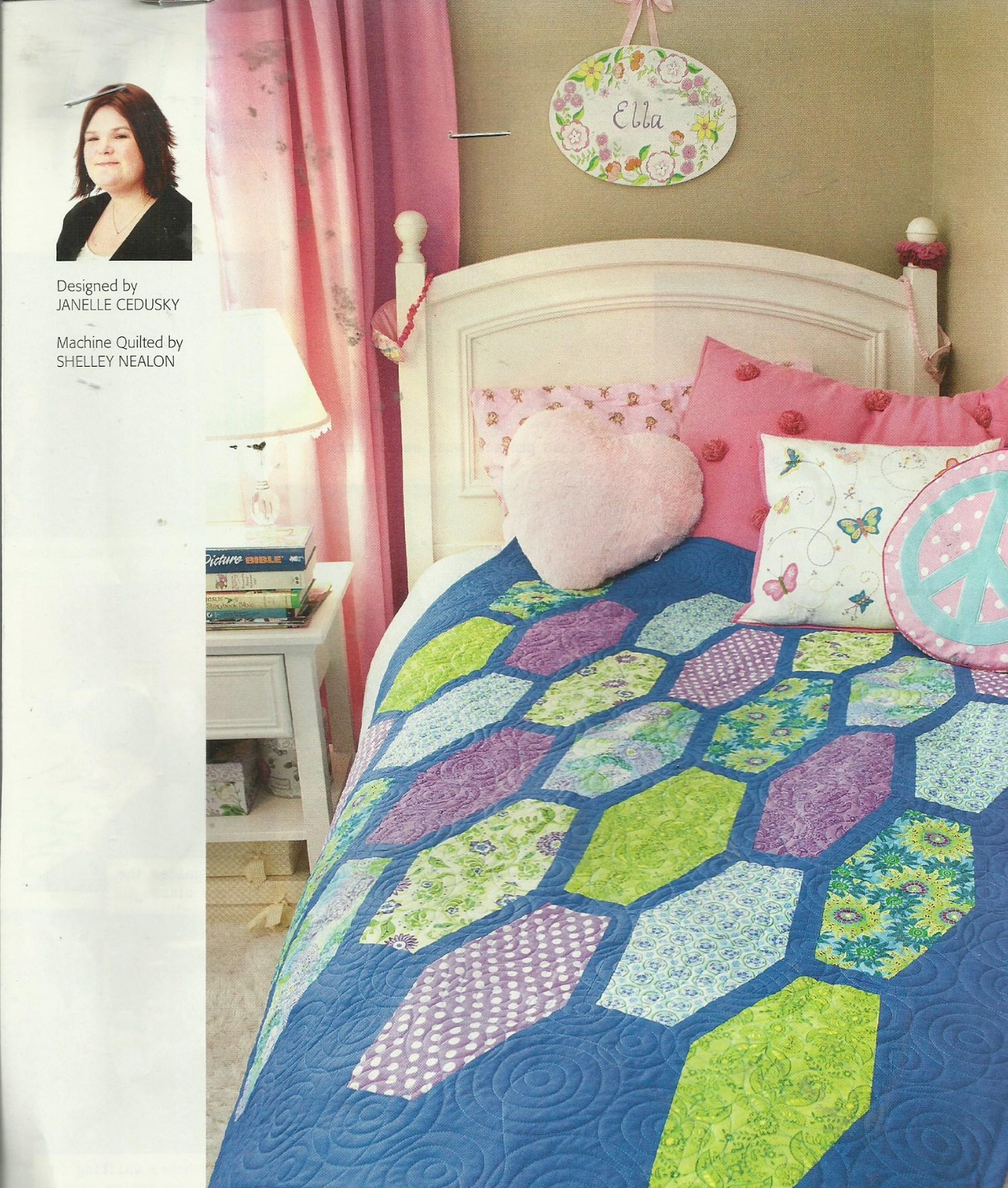 D0195 TWEEN TUMBLER QUILT PATTERN/INSTRUCTIONS