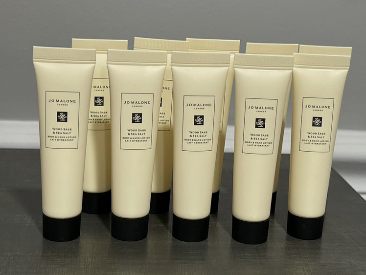 Jo Malone London Wood Sage & Sea Salt Hand Body Lotion 15ml/.5fl.oz LOT 10
