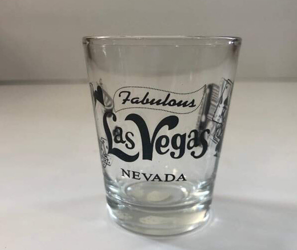 Fabulous Las Vegas Nevada Shot Glass, COMBINED SHIPPING (SEE STORE)