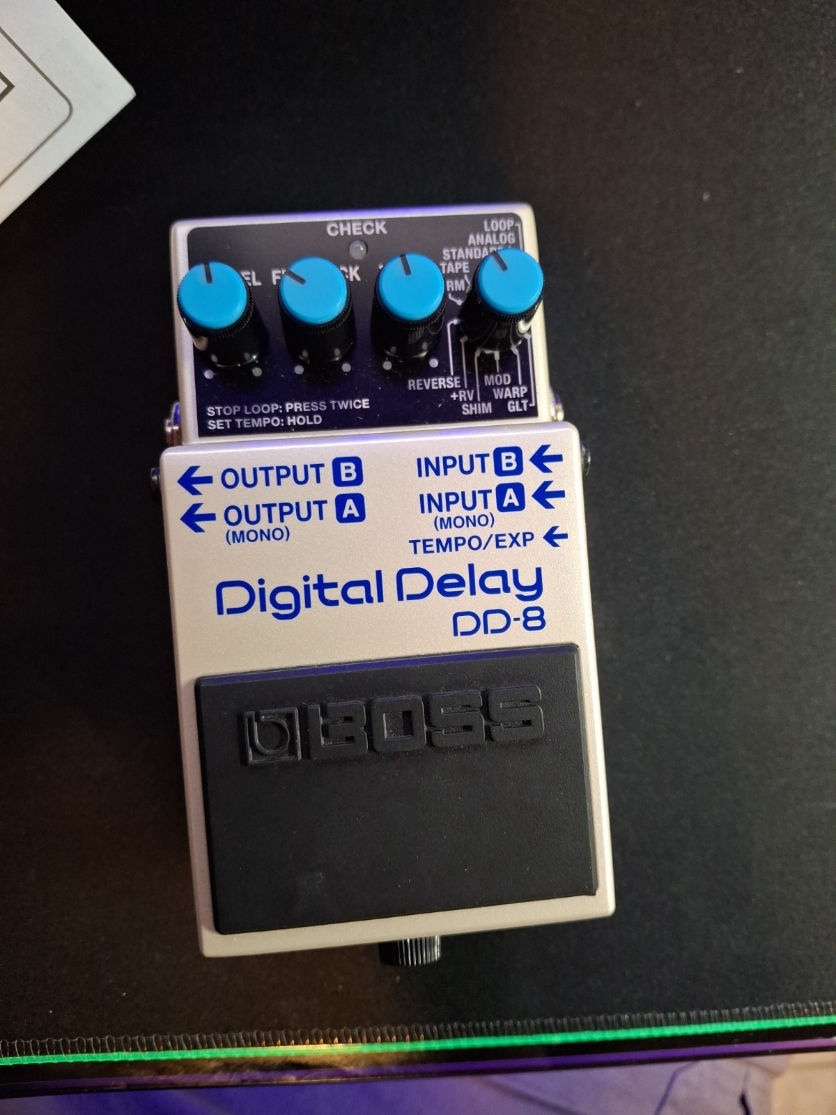 Boss DD-8 Digital Delay Guitar Effects Pedal