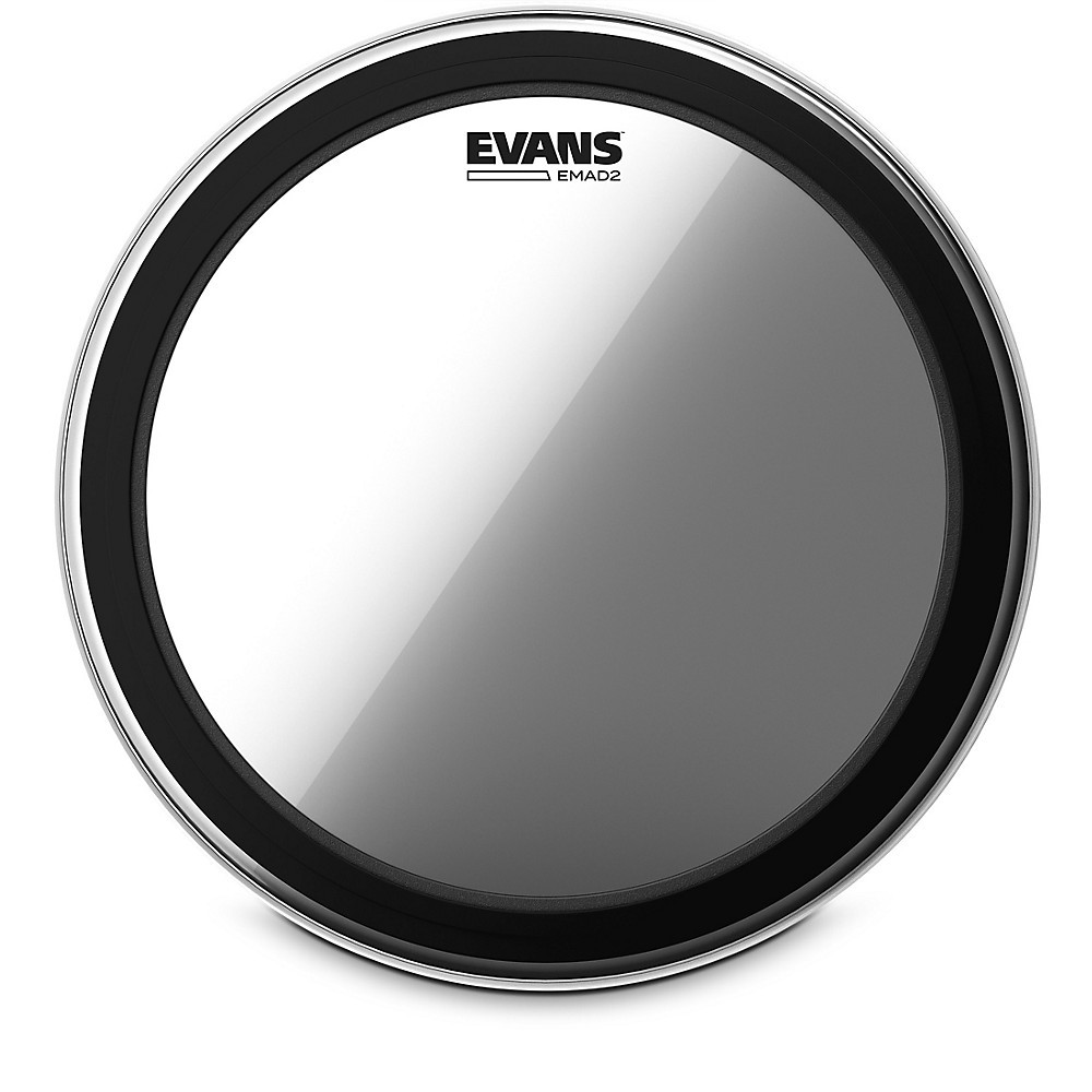 Evans EMAD 2 Clear Batter Bass Drum Head 22 in.