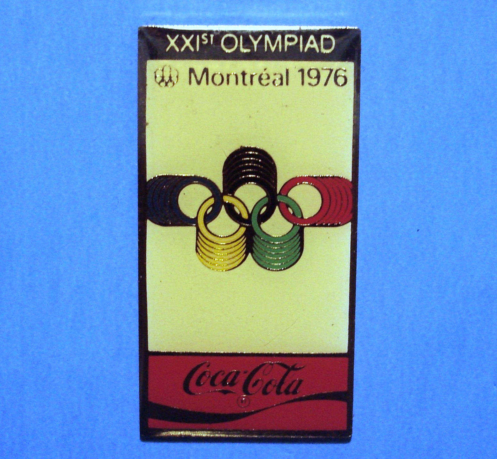 COCA COLA - COKE - 1976 MONTREAL - OLYMPIC SUMMER GAMES - VINTAGE LAPEL PIN