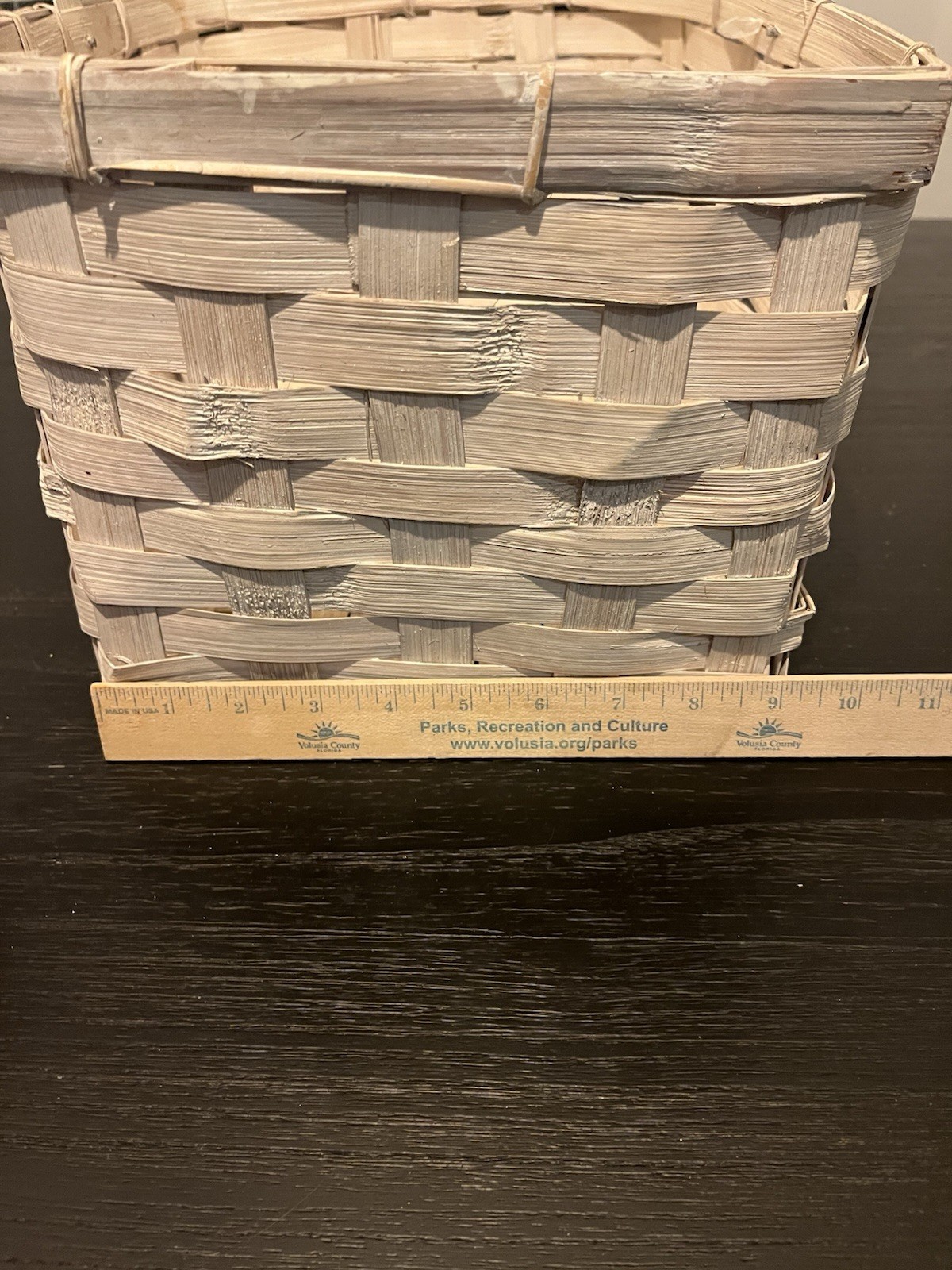 White Basket Made In Philippines