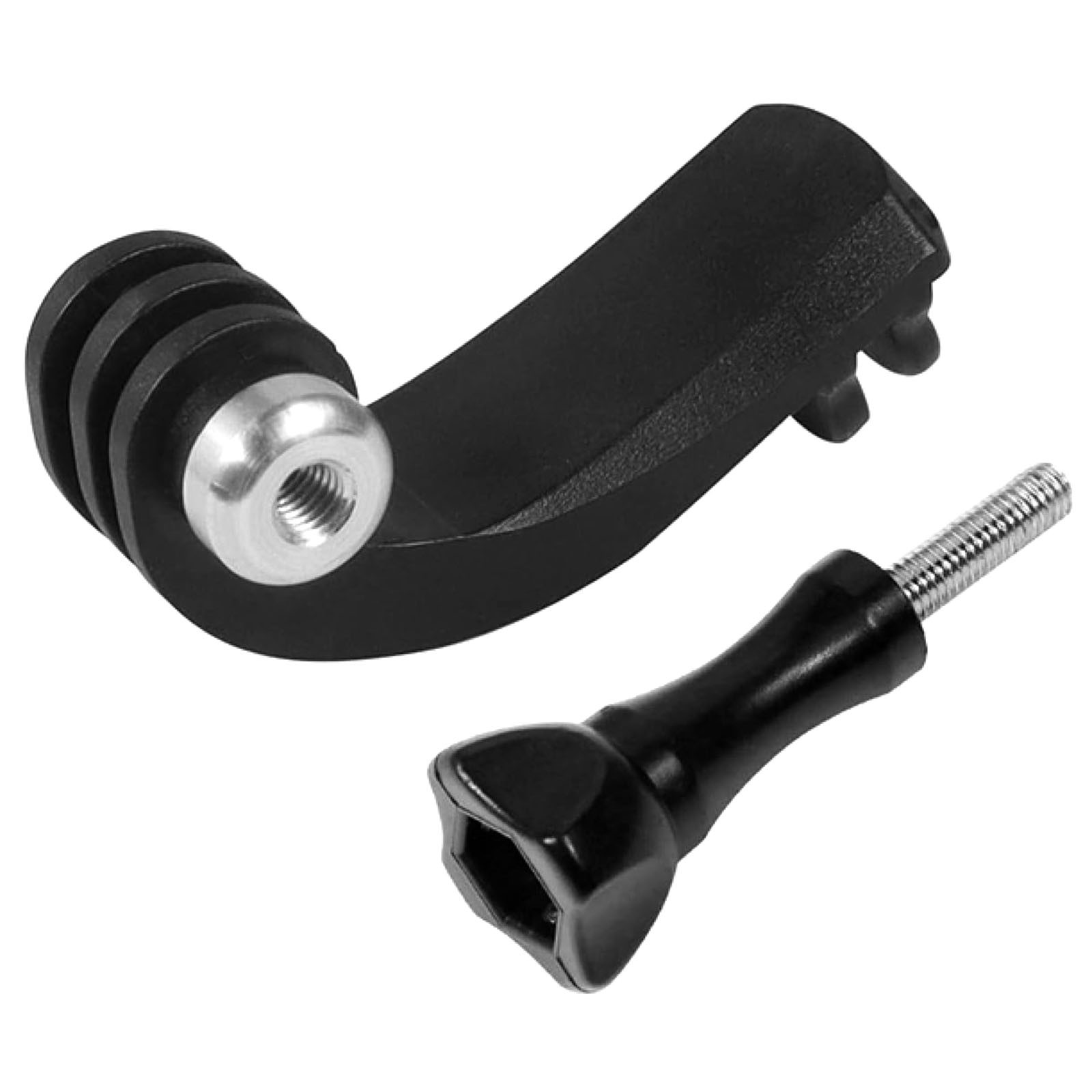 Plastic J-Hook Vertical Bracket Elbow Mount Adapter for GoPro DJI Insta360