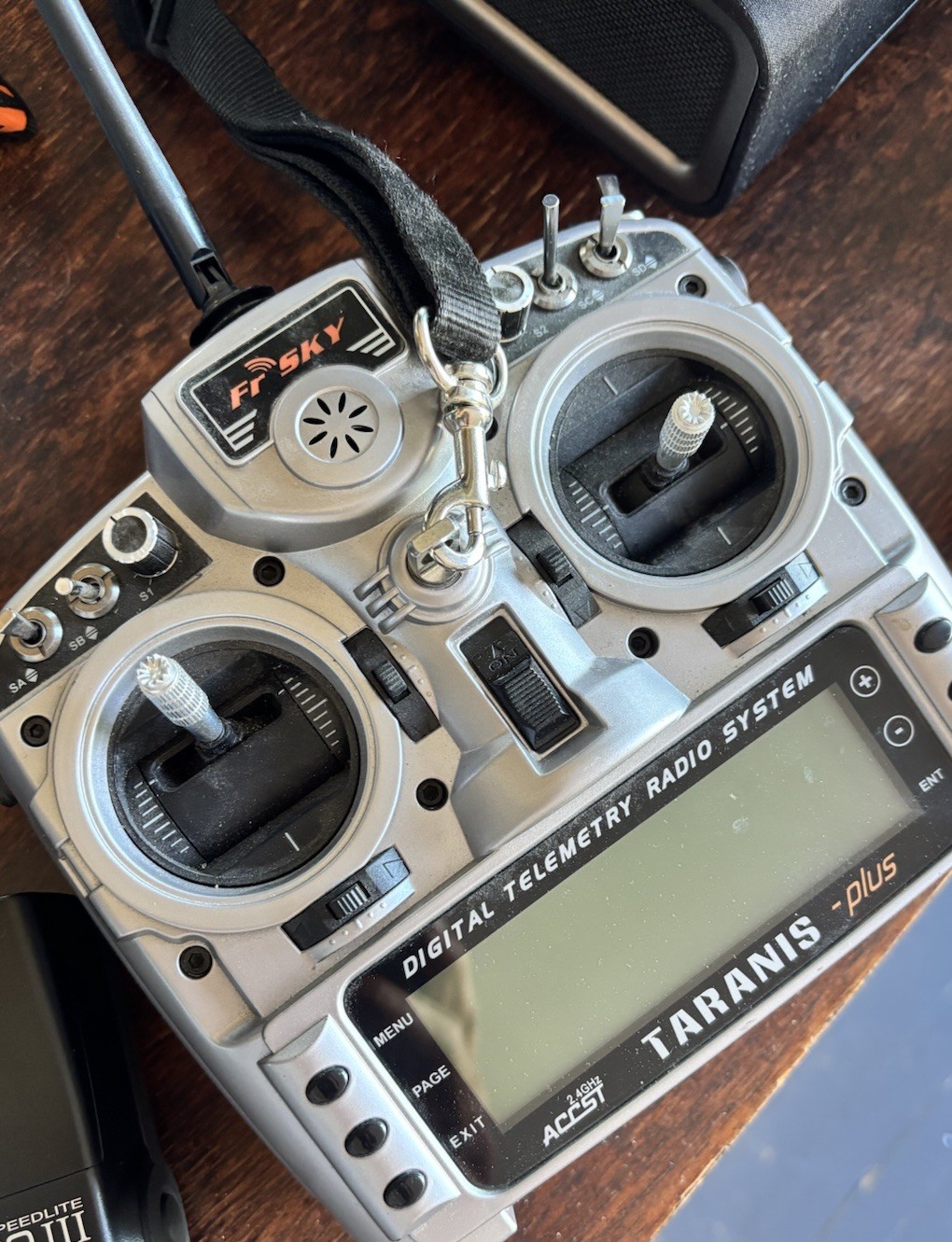 FrSky Taranis X9D Plus Access 16CH Radio With Battery (Silver) - Used