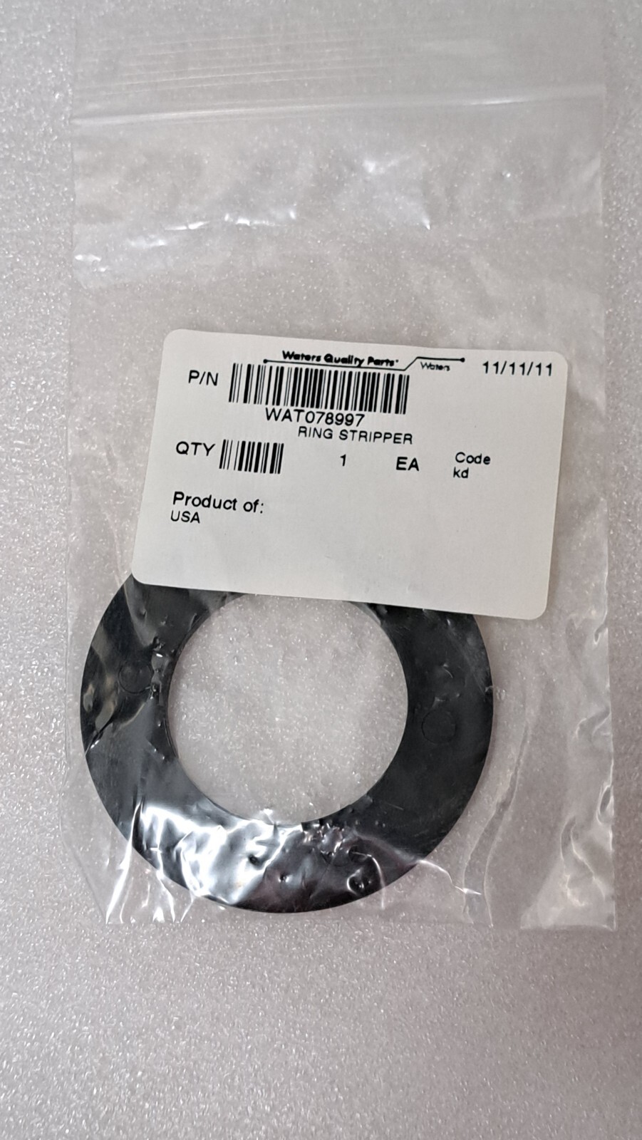 Waters Corp Ring Stripper WAT078997 NEW Original Package SEALED
