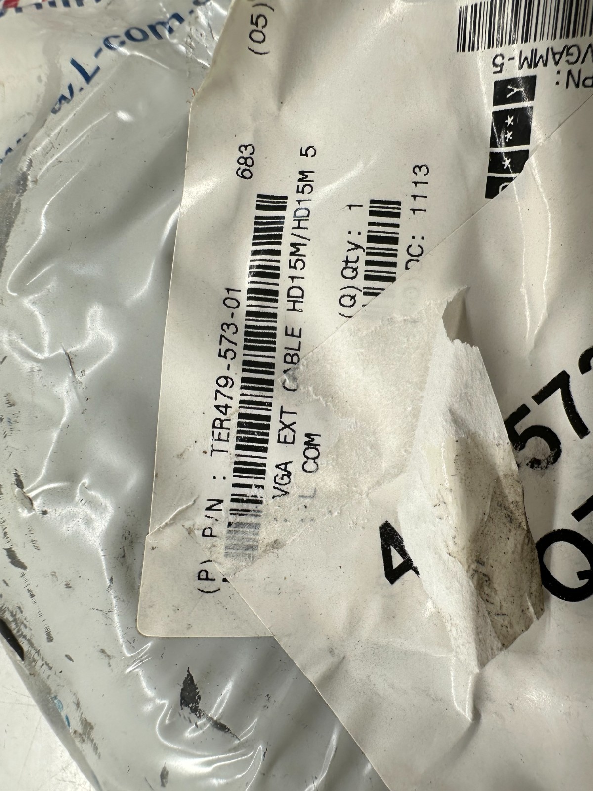 GLOBAL CONNECTIVITY TER479-573-01 VGA EXT. CABLE HD15M