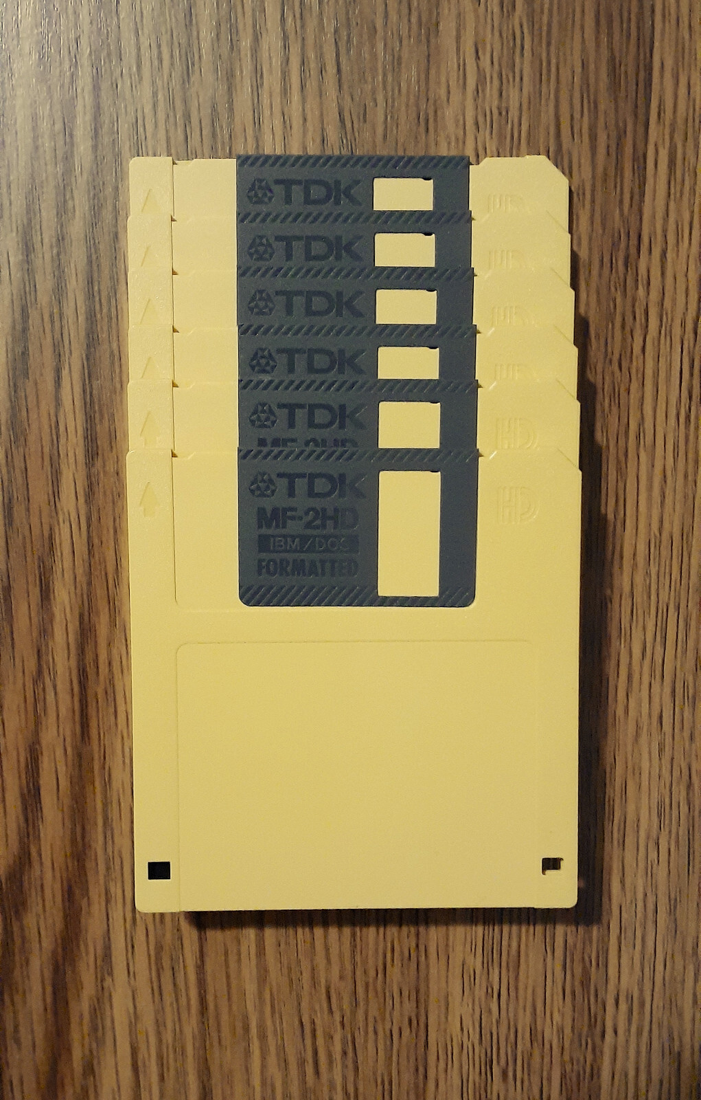 Maxell MF2HD 3.5 Floppy Disks IBM 6 Pack High Density Loose No Box NEW
