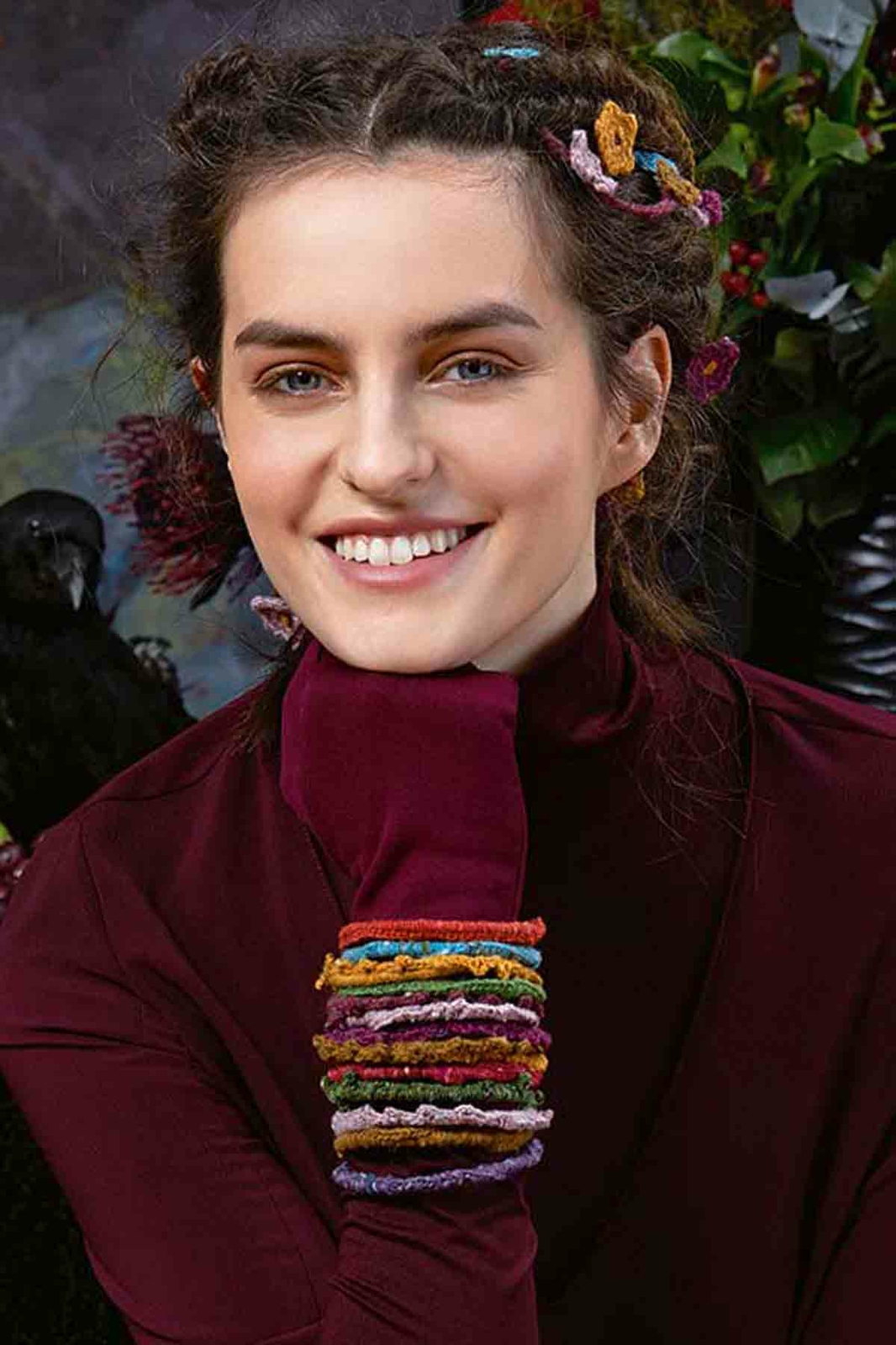 Bangle - Long Yarns Donegal - Model Package Knitting Kit with Instructions