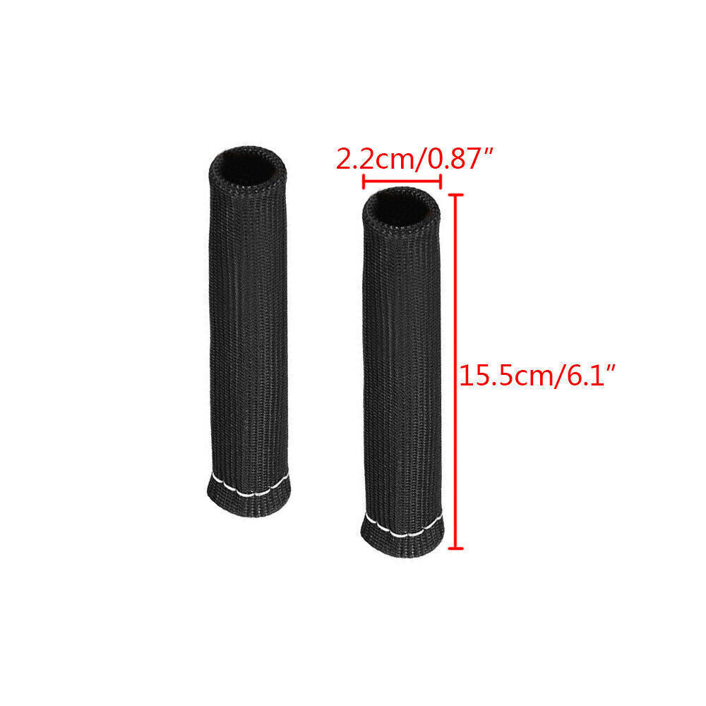 8x Spark Plug Wire Boot Heat Shield Protector Insulator Fire Sleeve Protect Boot