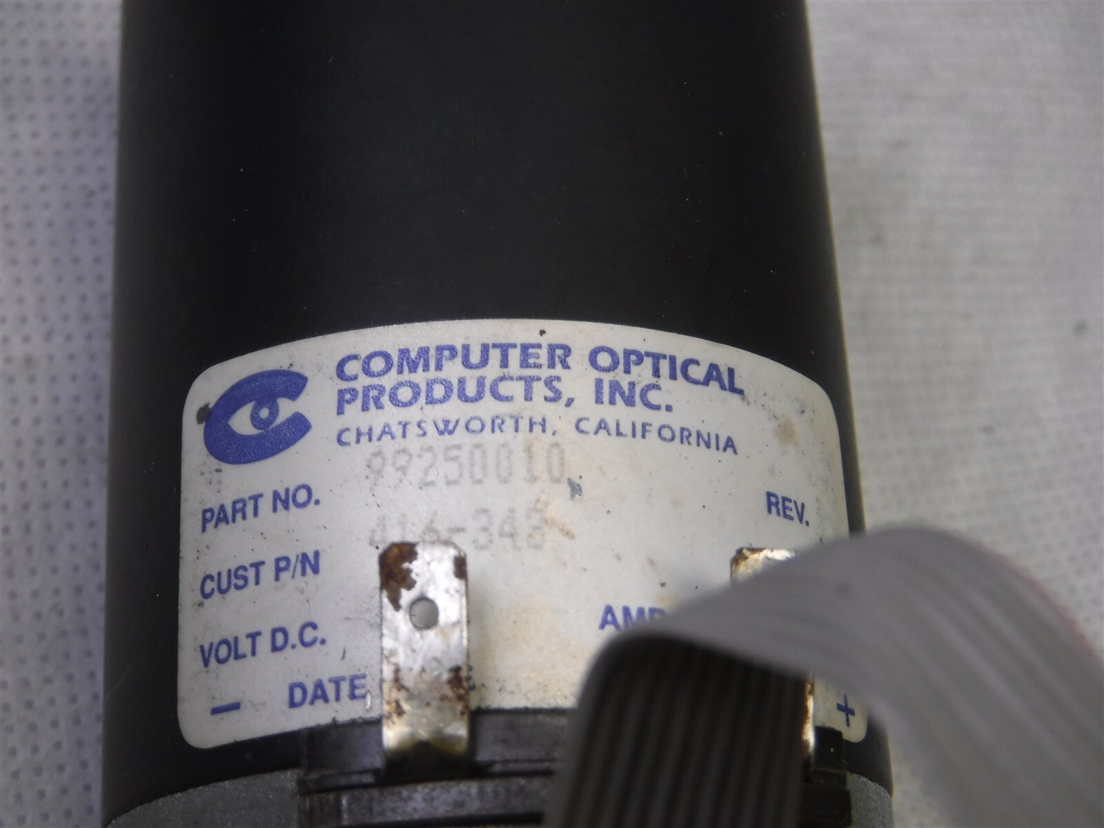 Used Computer Optical Products 99250010 Encoder W/ CM 650-050-H14 H10