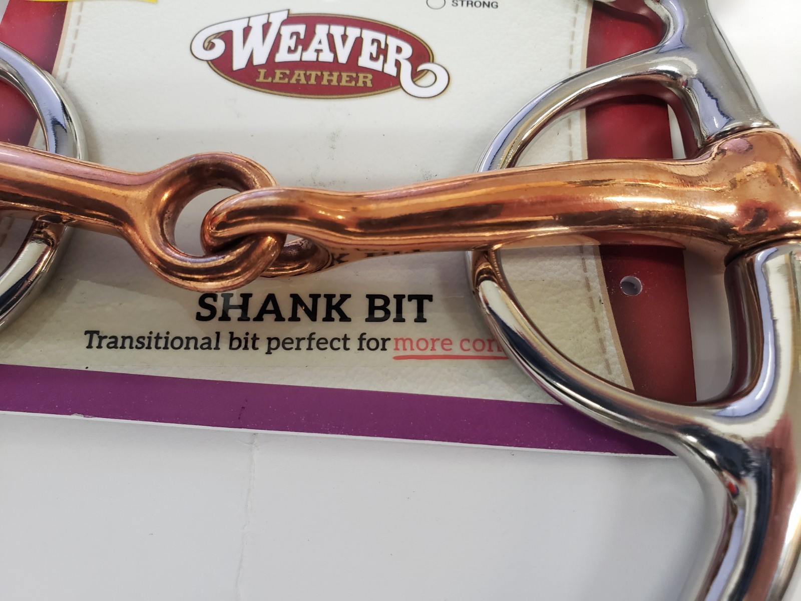 Weaver CA-5126 Stage 2 Shank Bit Size 6.75" Cheek Mild