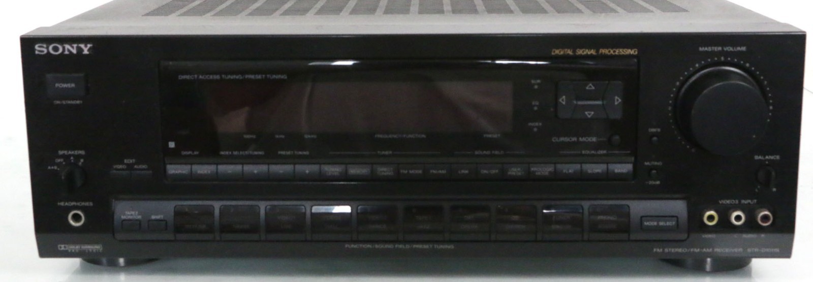 SONY STR-D1011S AV/FM/AM Stereo Receiver, With Dolby Pro-Logic, Lot 897
