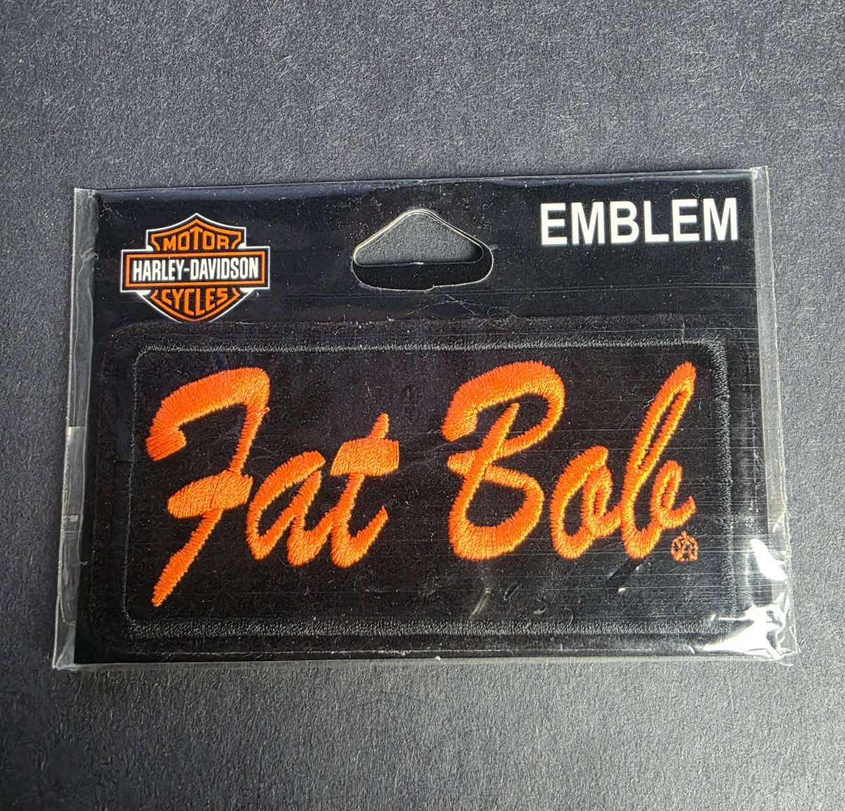 2010 Harley Davidson FAT BOB Patch Emblem New