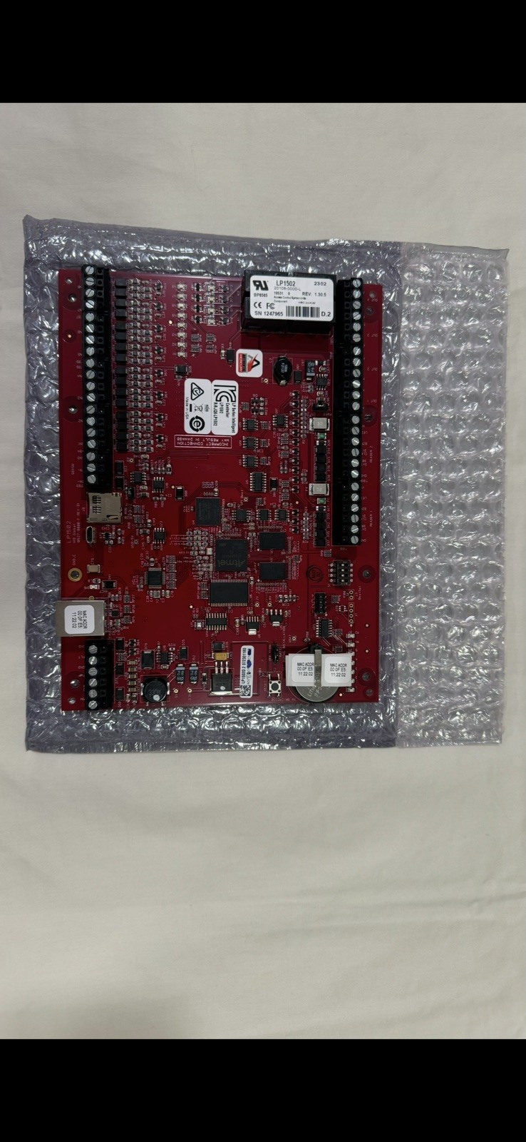 Mercury Security LP1502 Intelligent Card Controller Board LP-1502 Access Control