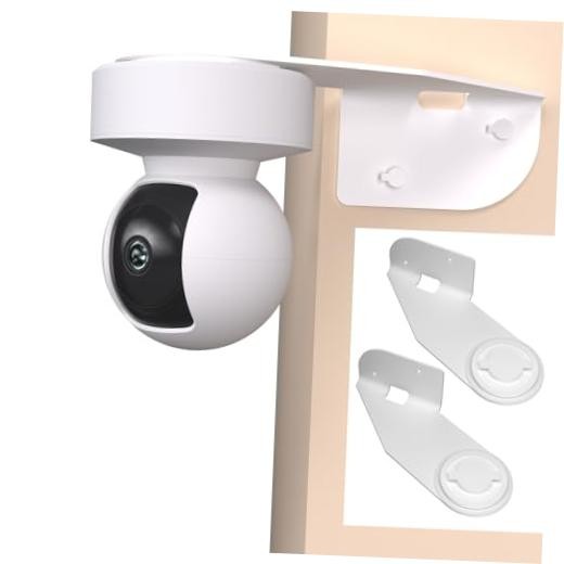2 Pack Wall Mount Compatible with Kasa Indoor Pan/Tilt Camera Pack of 2 white